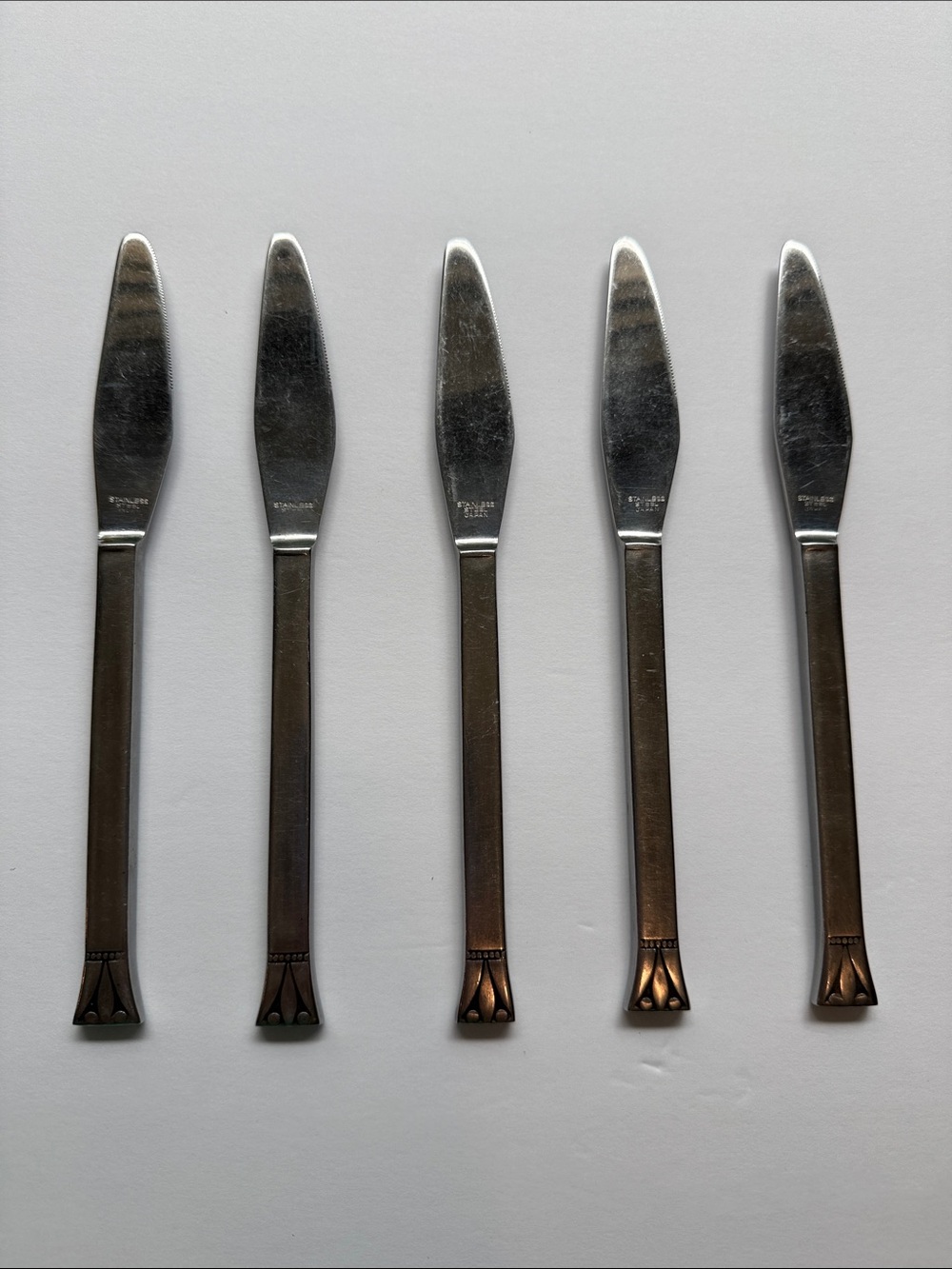 Vintage Stainless  Knives - Set of 5 - Stanley Robert’s Royalty - Picture 4 of 6